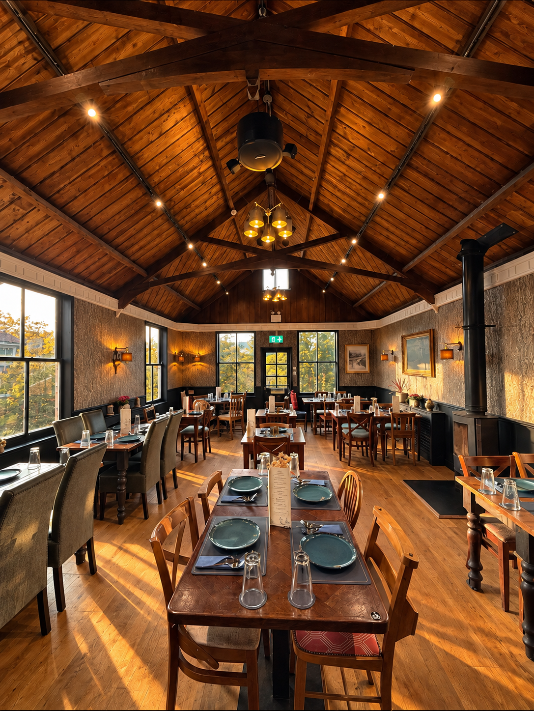 Dining room at The Prince of Wales Westcott